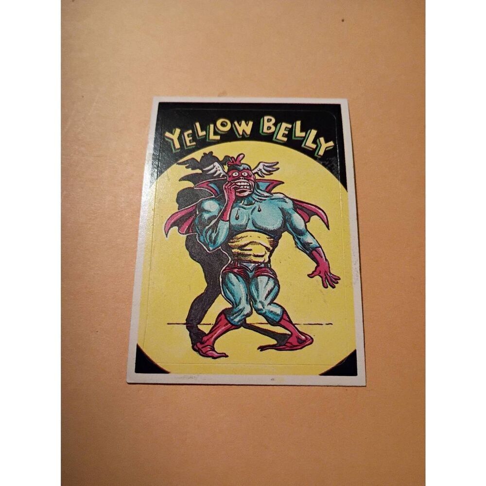 1983 General Mills Zero Heroes Trading Card Sticker Card Vintage #25